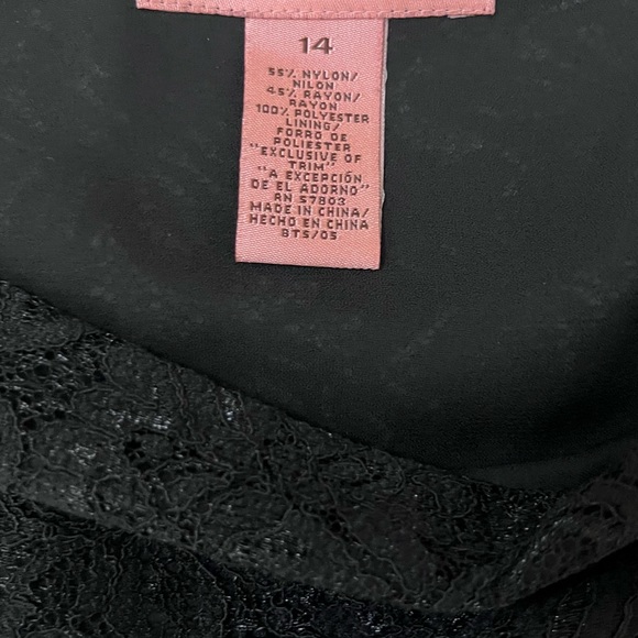 BANDOLINO BEST BLACK SKIRT - Picture 4 of 6